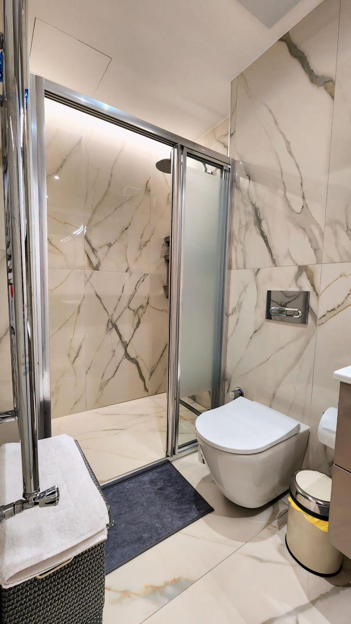 Diamond Residences 10Th Fl. Lux Apt. W/ City View Skopje Bagian luar foto
